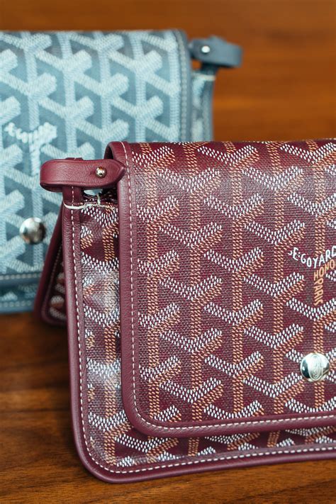 plumet pouch / wallet goyard|Goyard plumet purse bag.